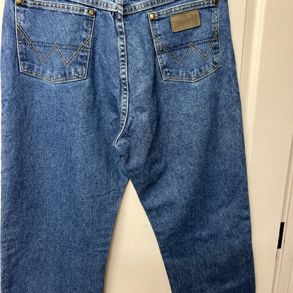 Wrangler George Strait Collection Men's Dark Blue Jeans - Picture 5 of 5
